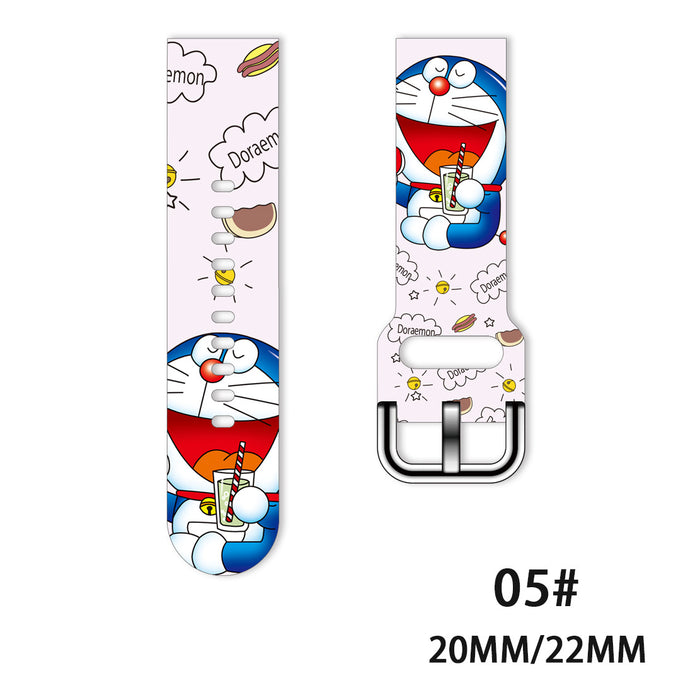 Wholesale Printed Tpu Watch Strap Wrist Strap JDC-WD-NuoQi083