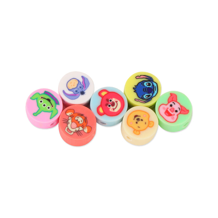 Wholesale 100PCS Polymer Clay Cartoon Character Series Loose Beads JDC-BDS-LiuXia015