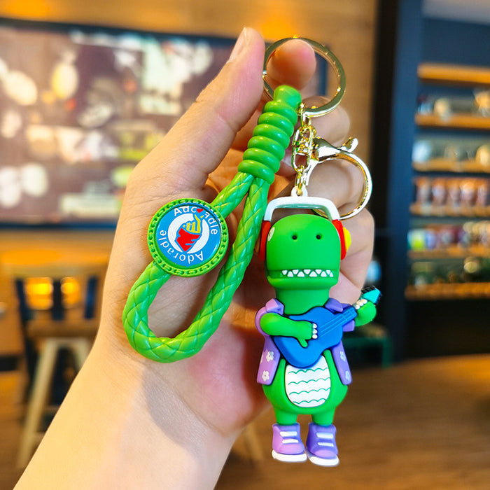 Wholesale Cartoon Doll 3D Rubber Keychain JDC-KC-Tingm056