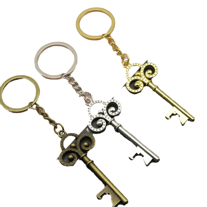 Wholesale Iron Alloy Simple Unlocking Key Keychain JDC-KC-HEMS001