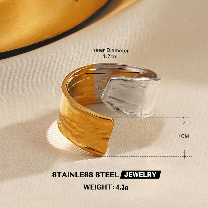 Wholesale Stainless steel Adjustable rings Star shaped Rings for Women