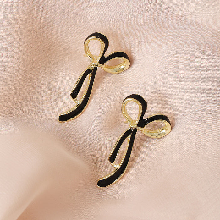 Wholesale Purple Bow Retro French S925 Elegant