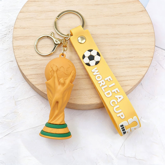 Wholesale World Cup Keychain Cartoon Pendant