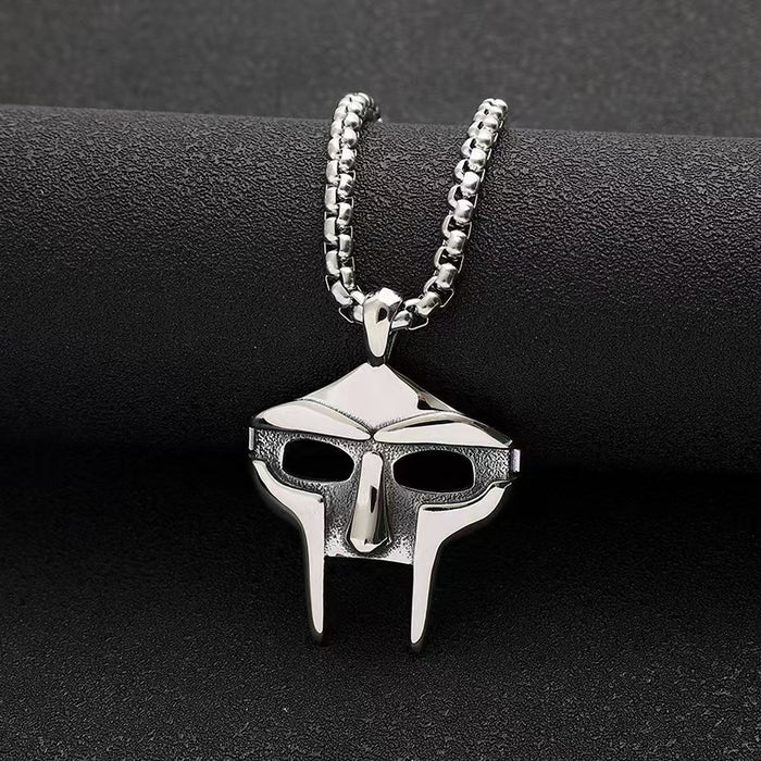 Wholesale Mask necklace pendant, stainless steel personalized necklace