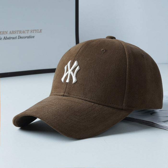 Wholesale Hat women's sanding deepened hard top baseball cap big head