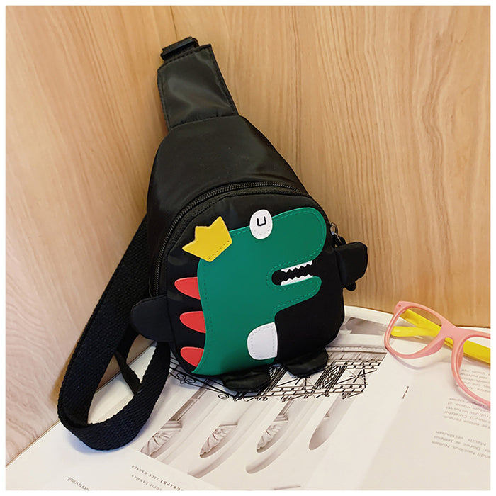 Wholesale Children's Bags Cute and Fashionable Children's Stylish Mini Dinosaur Cartoon Single Shoulder Crossbody Bag JDC-SD-MO001