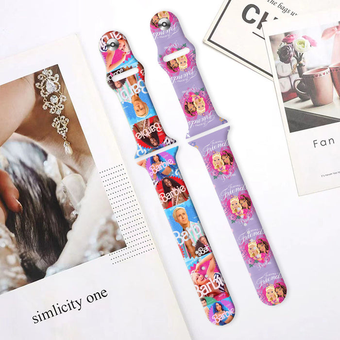 Wholesale Silicone Printed Wristband Strap JDC-WD-NuoQi099