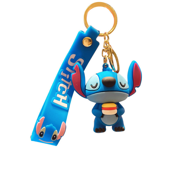 Wholesale Cartoon Doll Silicone Keychain JDC-KC-JuJi008