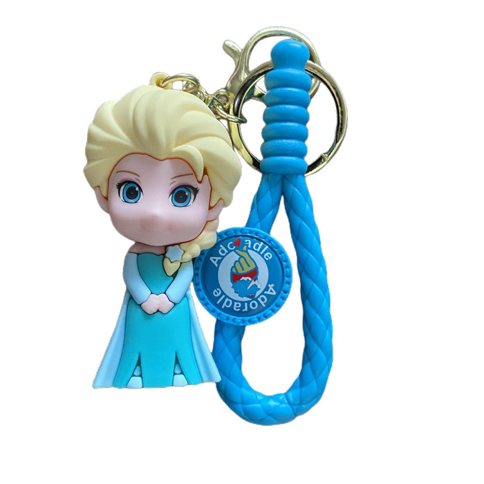 Wholesale Cartoon Doll Silicone Keychain JDC-KC-SuCheng005