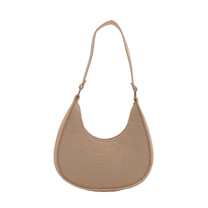 Wholesale Stone Pattern Underarm Bag Casual Shoulder Handbag JDC-SD-ShengShi006