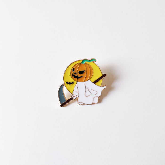 Wholesale  brooch cartoon funny ghost pumpkin metal badge cute skull bat pin men and women accessories