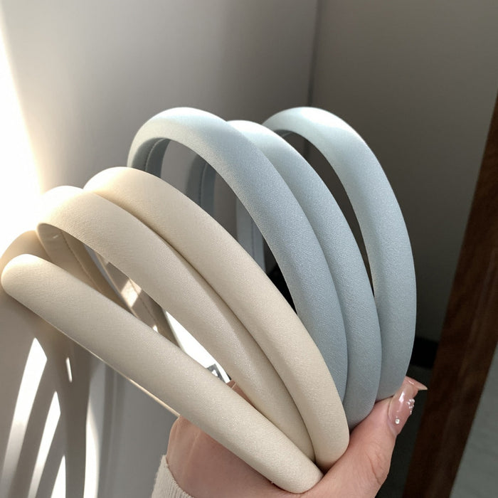 Wholesale Sponge fine hair headband, new style, simple and versatile, niche and high-end, wash face headband