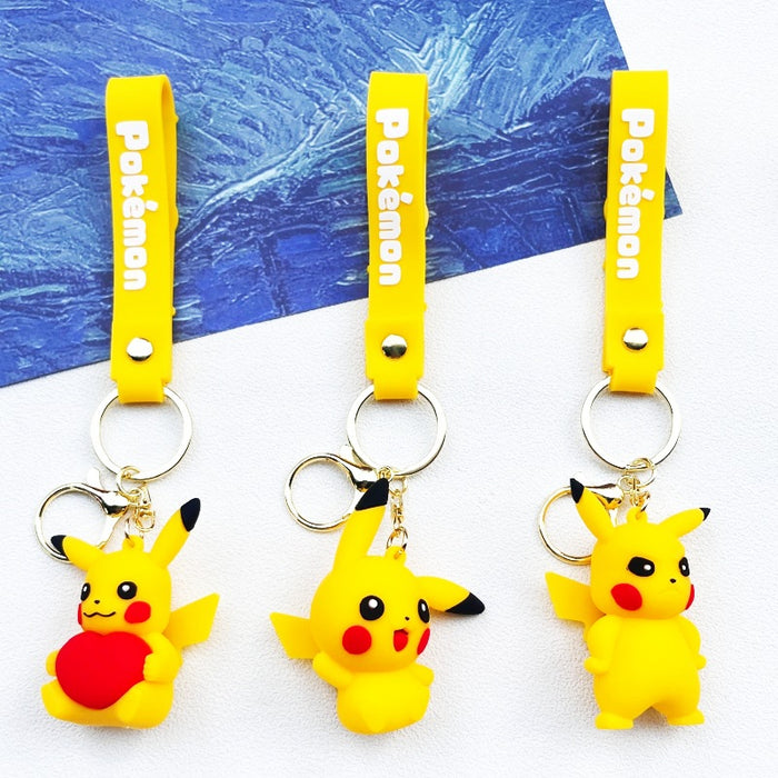 Wholesale PVC Cartoon Doll Keychain JDC-KC-WuYi218