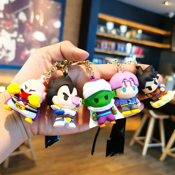 Wholesale Cartoon Doll PVC Keychain JDC-KC-ShuoT013