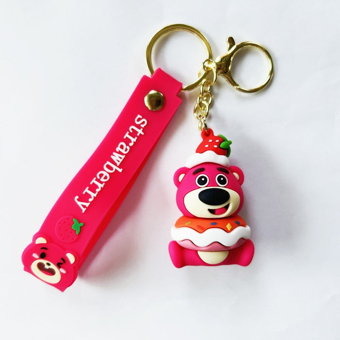 Wholesale PVC cartoon doll Keychain JDC-KC-WuYi094