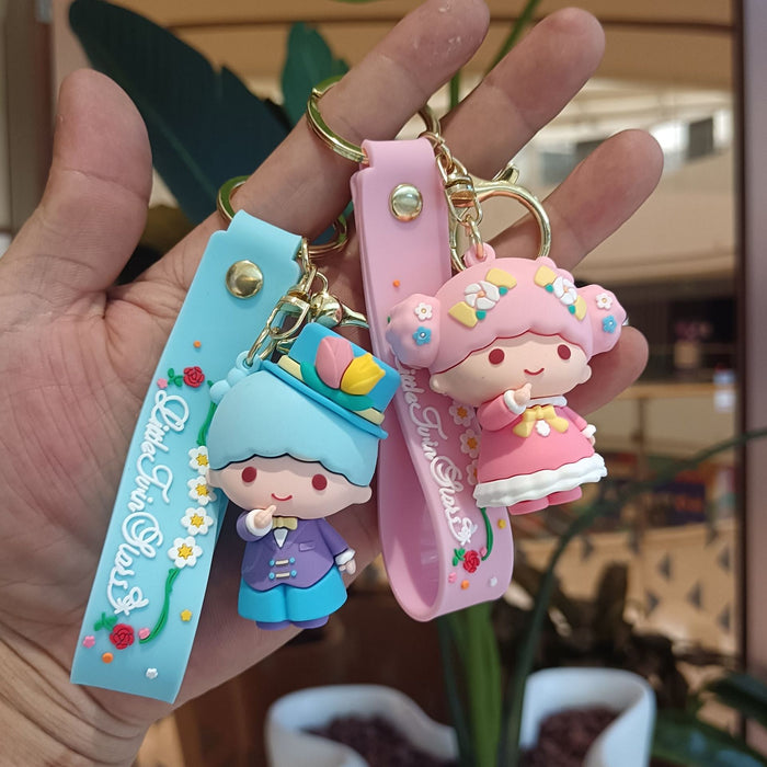 Wholesale Silicone Cartoon Doll Keychain(S) JDC-KC-YChang002