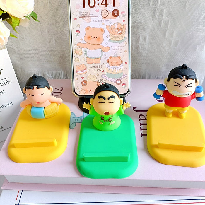 Wholesale PVC Cartoon Doll Mobile Phone Holder JDC-PS-MingT023