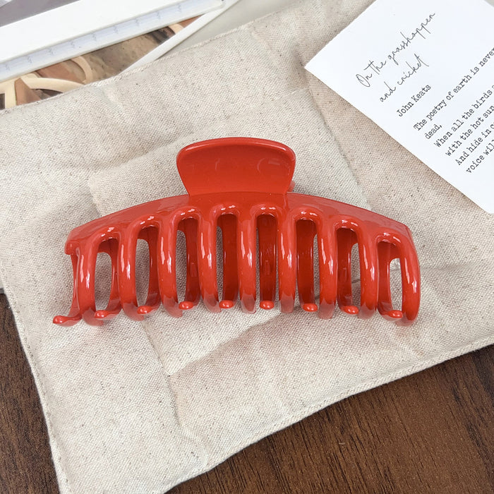 Wholesale Square Silicone Hair Clip Large Keel Design for Thick Hair Boutique Resale