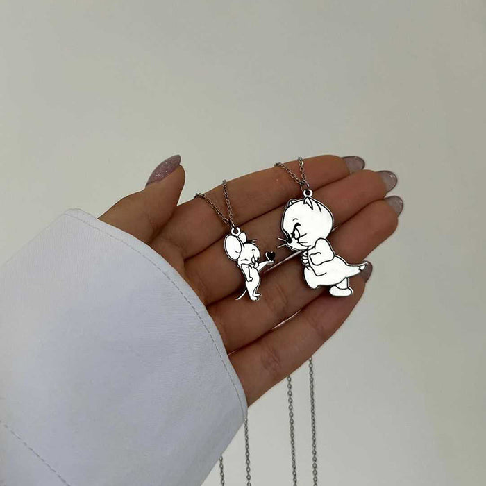 Wholesale New alloy pendant jewelry for women and couples, layered necklace