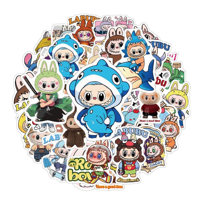Wholesale 50pcs Cute Cartoon Decorative Stickers