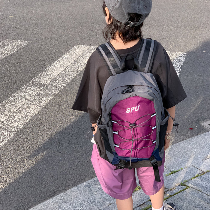 Wholesale Travel Backpack Lightweight Large Capacity Schoolbag Camping Hiking Bag