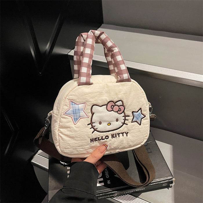 Wholesale Cute embroidered cartoon large capacity shoulder bags