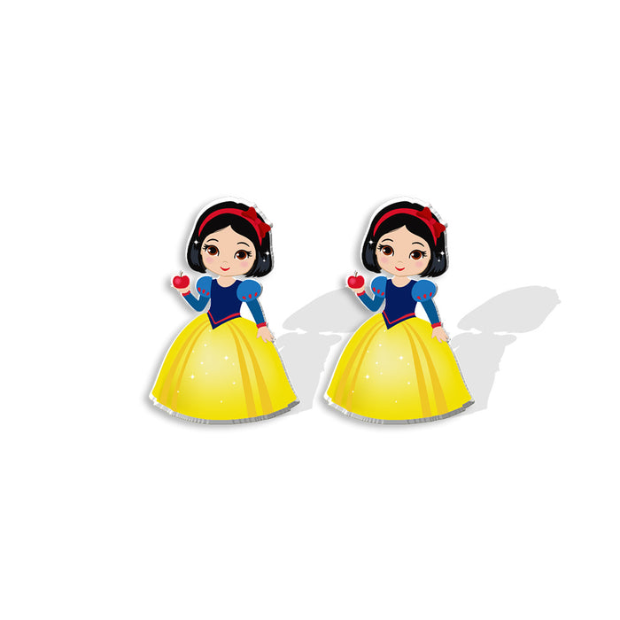 Wholesale Stainless steel earrings sy fairy tale princess girly earrings princess earrings