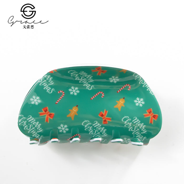 Wholesale Christmas grab clip hair clip back head headdress hairpin