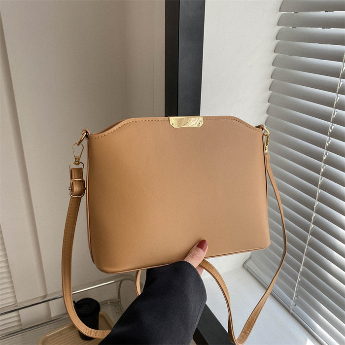 Wholesale Vintage bag, fashionable large capacity single shoulder crossbody bucket shell bag