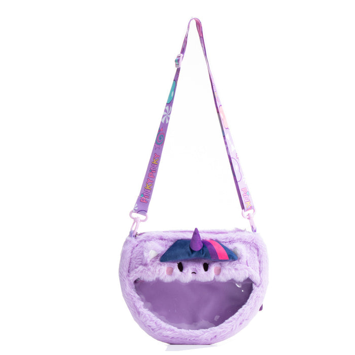 Wholesale Plush doll crossbody bag gift doll