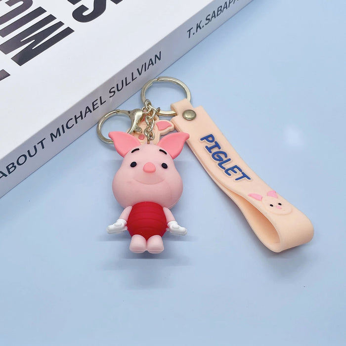 Wholesale Cartoon Doll Silicone Keychain JDC-KC-JuShu042