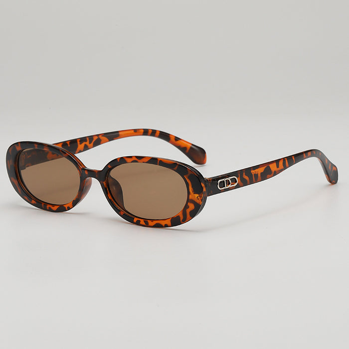 Wholesale Small Frame Oval Cat's Eye SunglassesShowface Little Spice Girl Travel Sunglasses