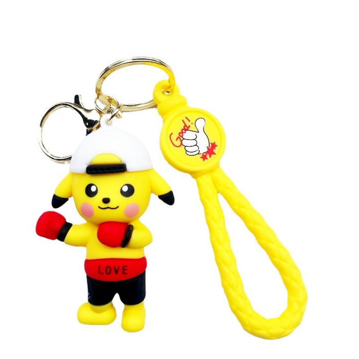 Wholesale PVC Cartoon Doll Keychain JDC-KC-WuYi152