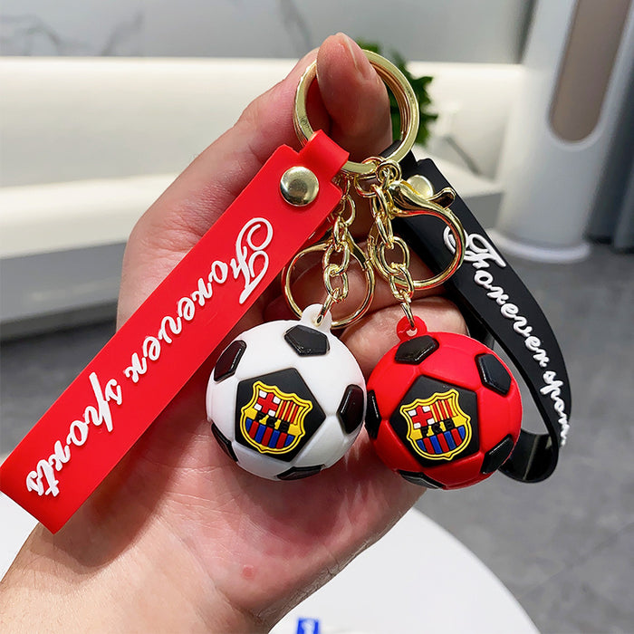 Wholesale PVC Football Keychain JDC-KC-NLu014