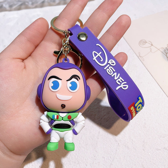 Wholesale Cartoon Silicone Doll Keychain JDC-KC-QiChao058