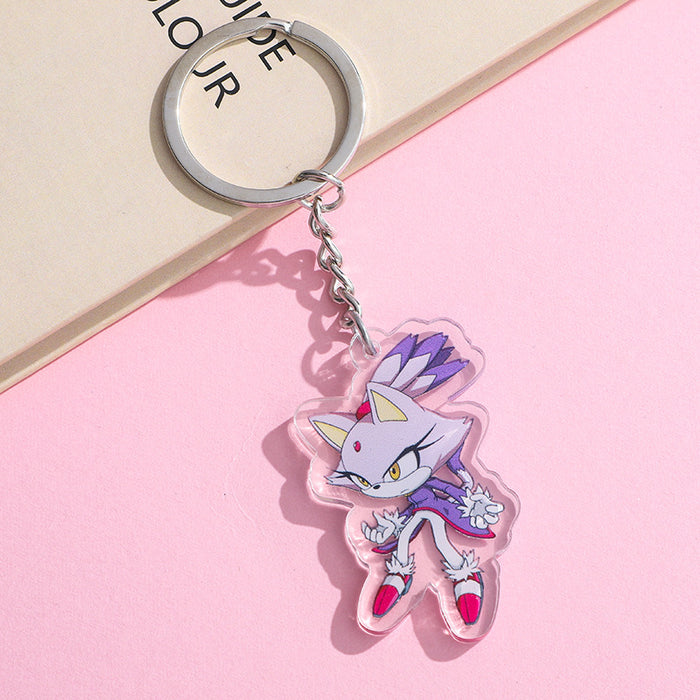 Wholesale Cartoon Cute Acrylic Keychain JDC-KC-AnDao002