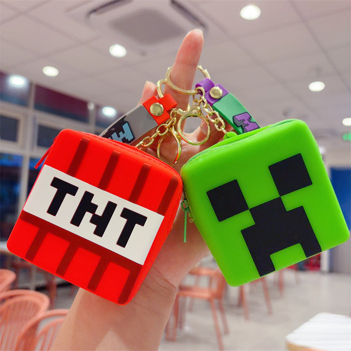 Wholesale Game Silicone Keychain