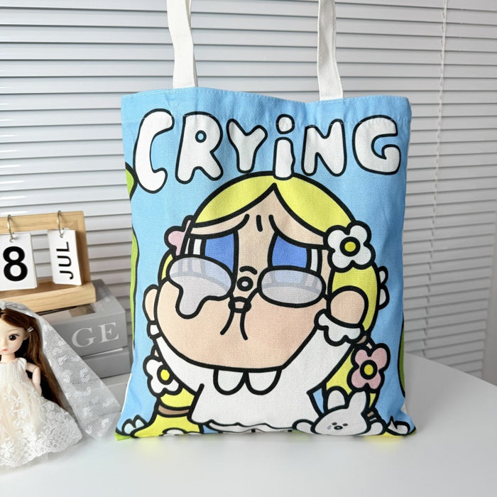 Wholesale Cute spacious canvas shoulder bag