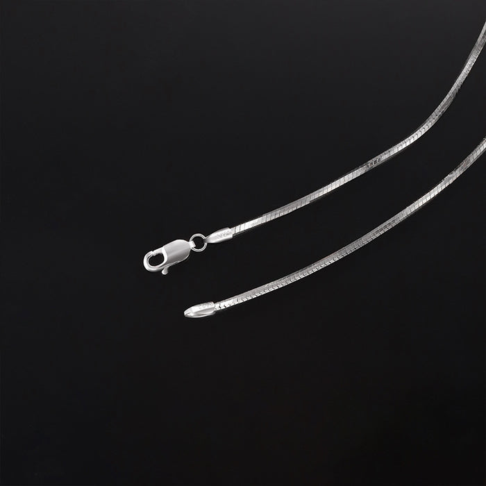 Wholesale Necklace for men, niche snake bone chain, small waist necklace, simple men's pendant