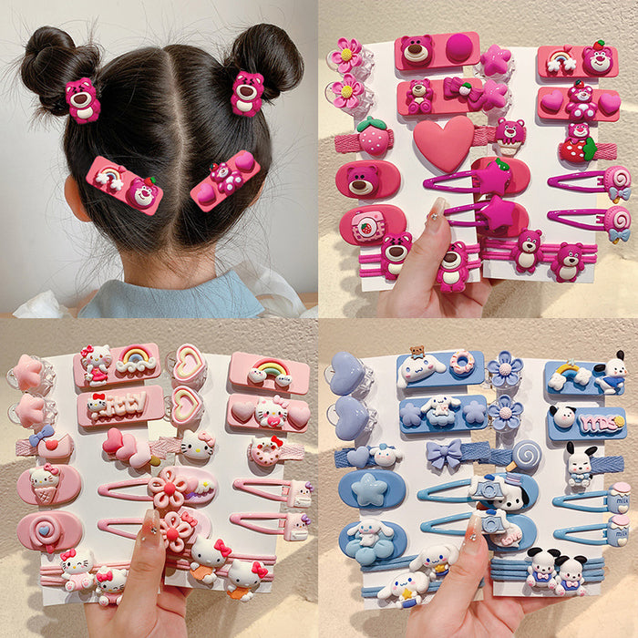 Wholesale Acrylic Cartoon Children's Hair Clip JDC-HC-Hengy009