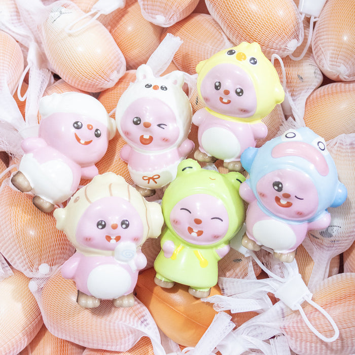 Wholesale 7pcs/set Decompression Internet celebrity hot-selling decompression children' s toy slow rebound pinch