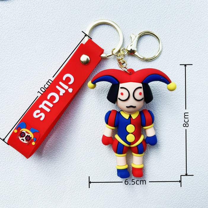 Wholesale PVC Cartoon Doll Keychain JDC-KC-WuYi158