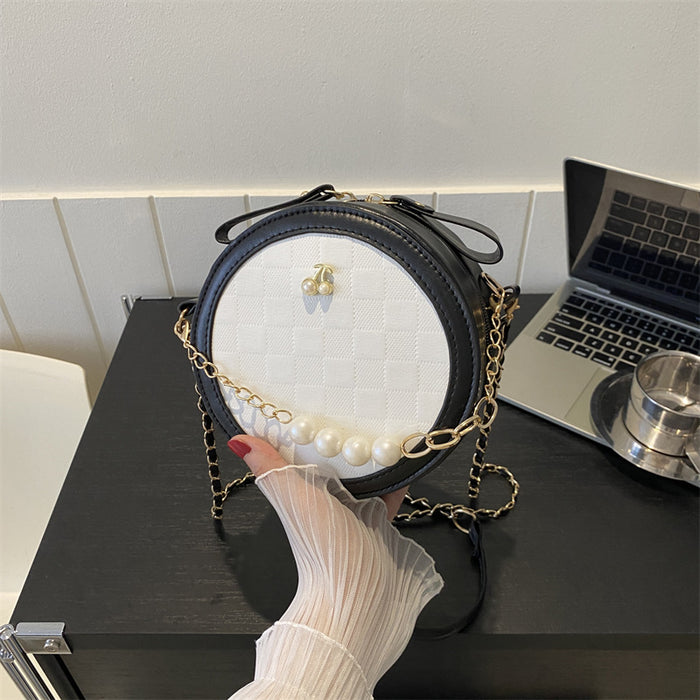 Wholesale New chain crossbody bag, fashionable and versatile, hand-held shoulder bag