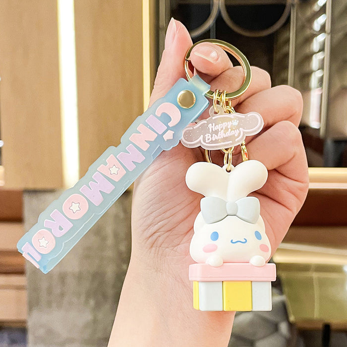 Wholesale Silicone Cartoon Doll Keychain JDC-KC-Benxin013