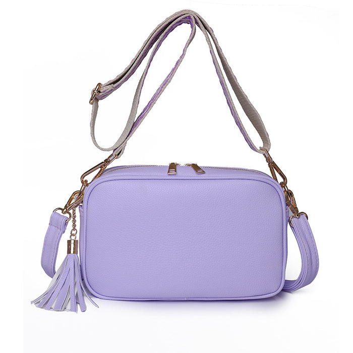 Wholesale Large Capacity PU Solid Color Shoulder Bag JDC-SD-YouYJ004