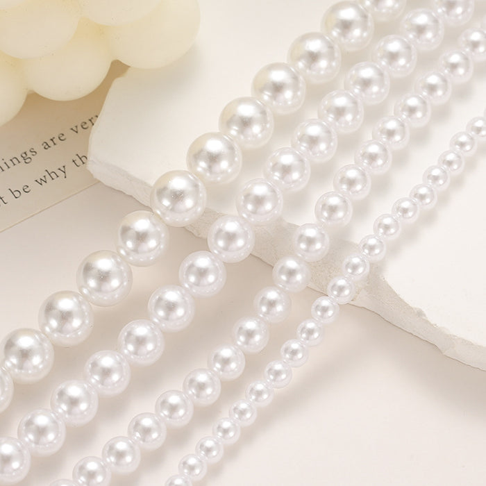 Wholesale Pearl Necklace Pearl Chain Clavicle Chain Women's Niche Necklace Pearl Imitation Pearl