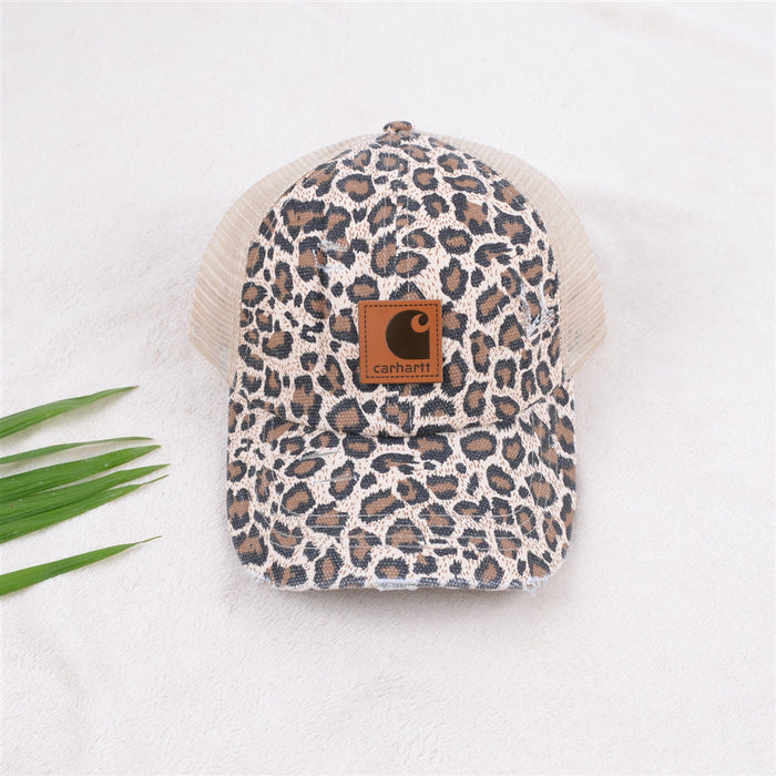 Wholesale Camouflage Leopard Print Acrylic Baseball Cap JDC-FH-KuT021