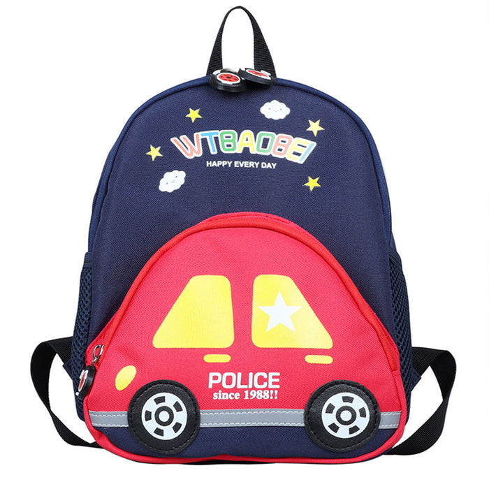 Wholesale Oxford Cloth New Children's Schoolbag Creative Car Backpack JDC-BP-YuanDuo021