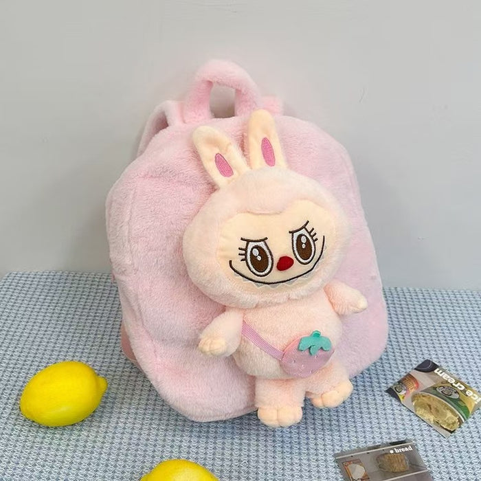 Wholesale Backpack Doll Plush Toy Backpack Cute Cartoon Surrounding Student Backpack