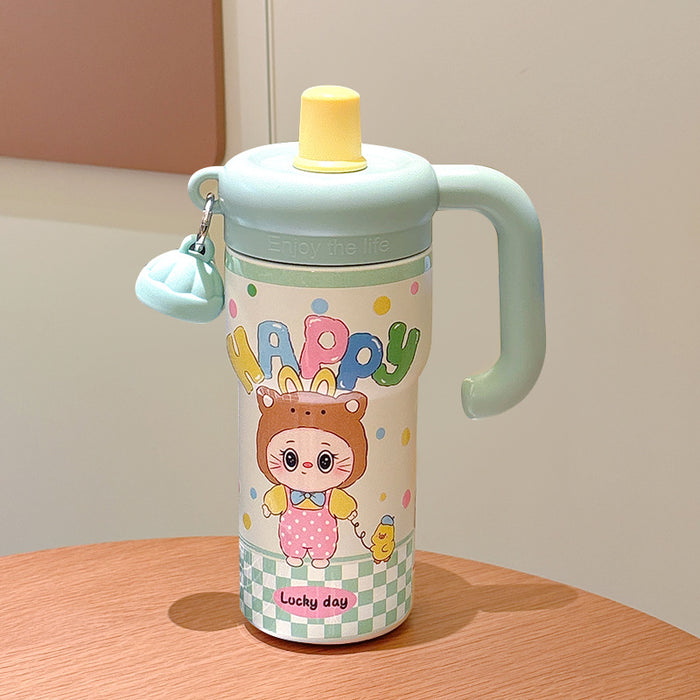 Wholesale Cartoon Large Capacity Insulated Stainless Steel Mug
